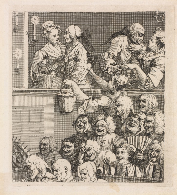 The Laughing Audience, 1733. Creator: William Hogarth (British, 1697-1764).