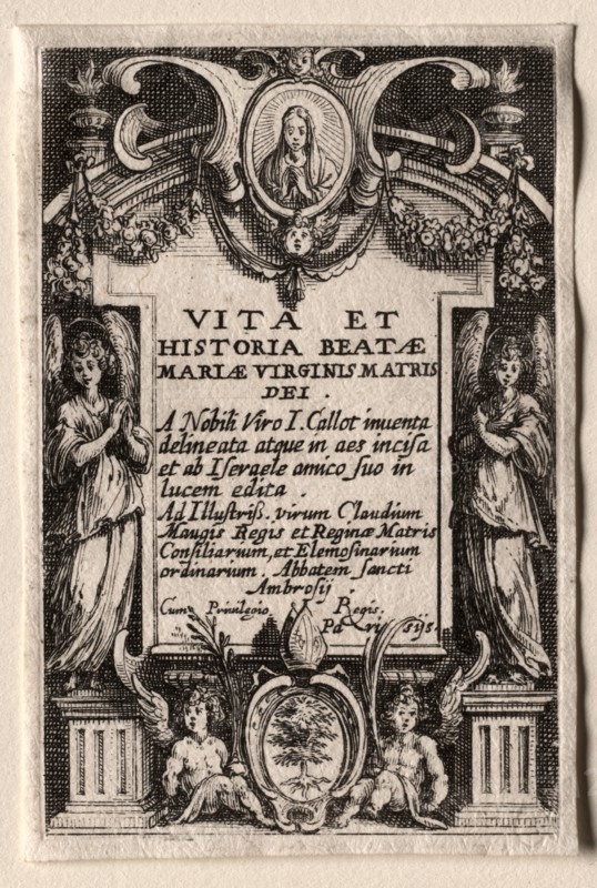 The Life of the Virgin. Creator: Jacques Callot (French, 1592-1635).
