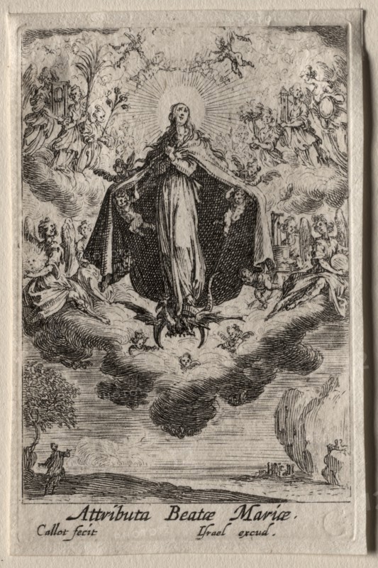 The Life of the Virgin: The Attributes of the Virgin. Creator: Jacques Callot (French, 1592-1635).