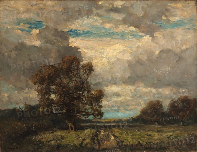 The Lone Sentinel, 1895. Creator: Henry Ward Ranger (American, 1858-1916).