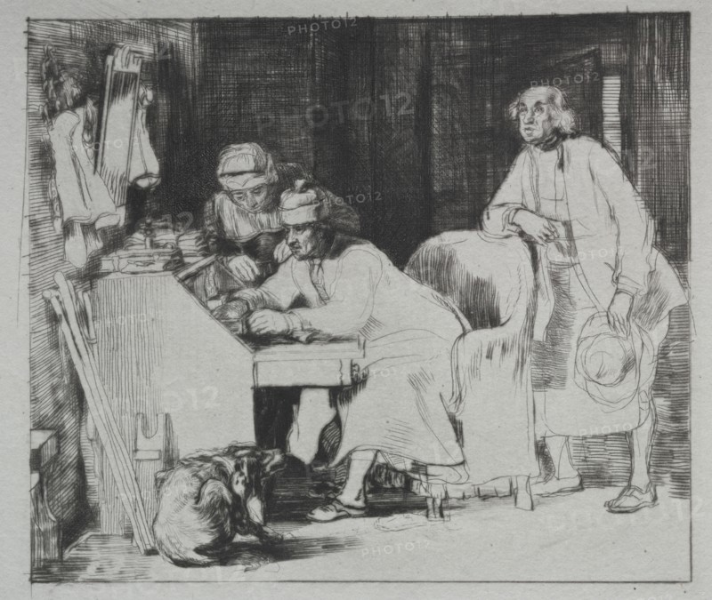 The Lost Receipt, 1824. Creator: David Wilkie (British, 1785-1841).