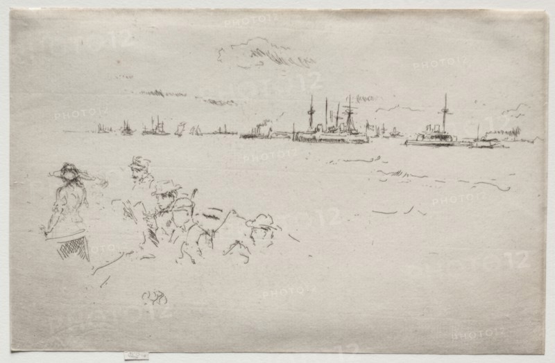 The Monitors. Creator: James McNeill Whistler (American, 1834-1903).
