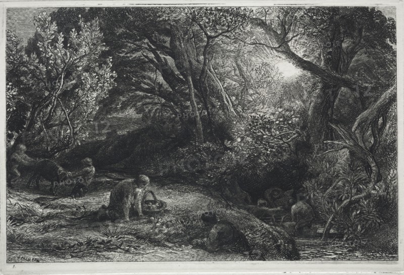 The Morning of Life, 1860-1861. Creator: Samuel Palmer (British, 1805-1881).