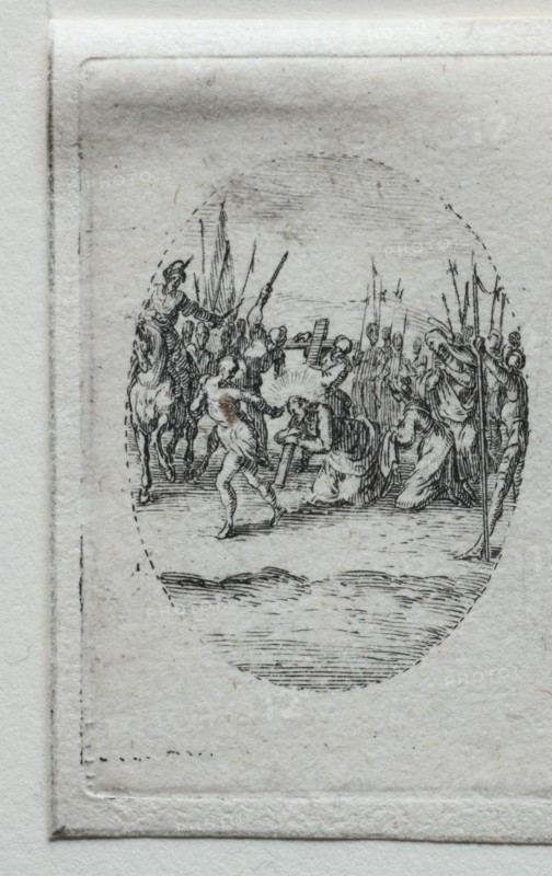 The Mysteries of the Passion: The Carrying of the Cross. Creator: Jacques Callot (French, 1592-1635).
