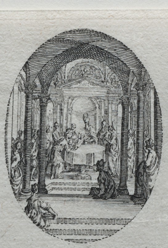 The Mysteries of the Passion: The Circumcision. Creator: Jacques Callot (French, 1592-1635).