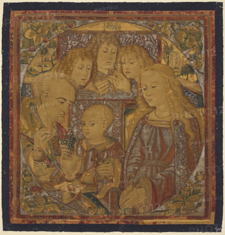 The Mystical Grapes, c. 1500. Creator: Unknown.