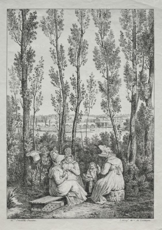 The Picnic. Creator: Charles Philibert Lasteyrie du Saillant (French, 1759-1849).