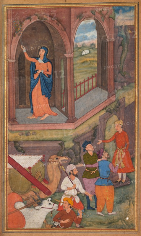 The place of Jesus?s birth, from a Mir?at al-quds of Father Jerome Xavier?, 1602-1604. Creator: Unknown.