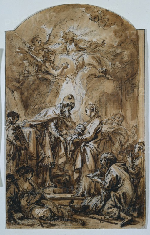 The Presentation in the Temple, c. 1770. Creator: François Boucher (French, 1703-1770).