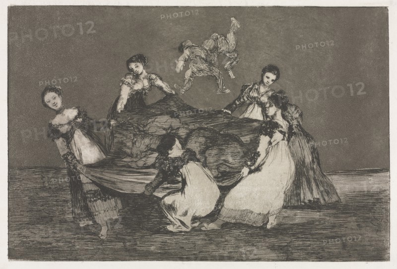 The Proverbs: Feminine Folly, 1864. Creator: Francisco de Goya (Spanish, 1746-1828).