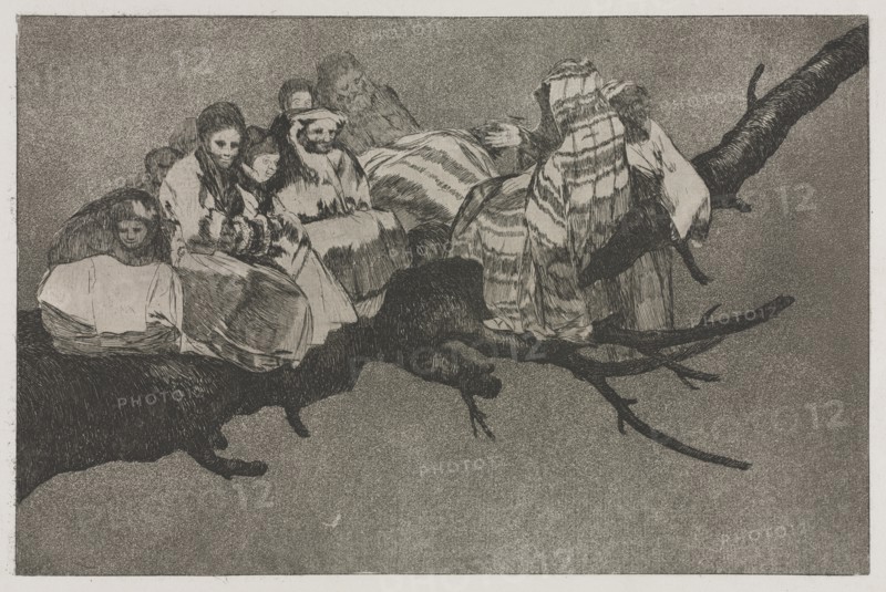 The Proverbs: Ridiculous Folly, 1864. Creator: Francisco de Goya (Spanish, 1746-1828).
