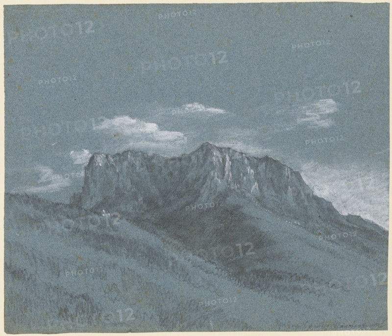 The Rauschberg, c. 1800. Creator: Georg von Dillis (German, 1759-1841).