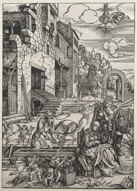 The Repose in Egypt, c. 1501-1502. Creator: Albrecht Dürer (German, 1471-1528).
