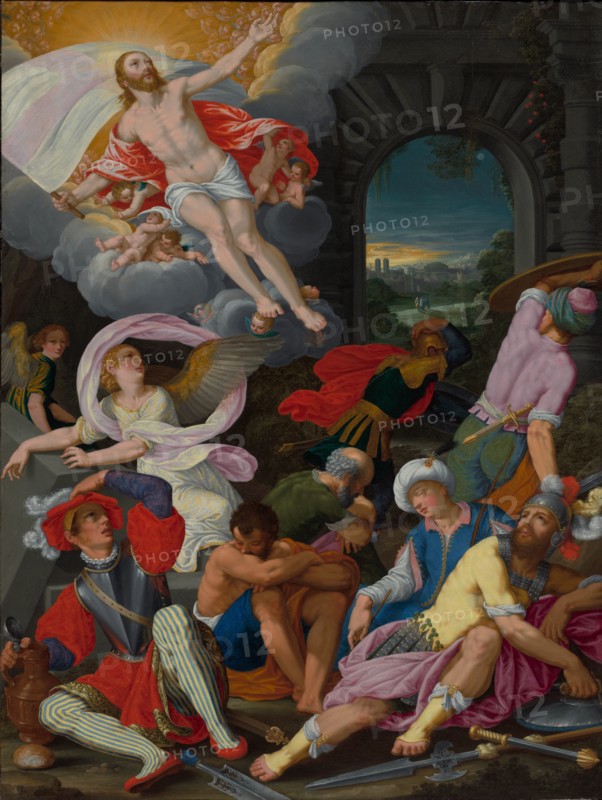 The Resurrection of Christ, 1622. Creator: Johann König (German, 1586-1642).