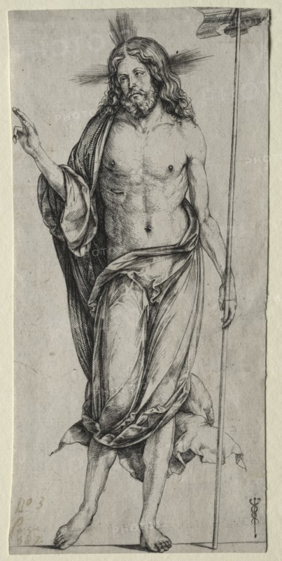 The Risen Christ, c. 1503-1504. Creator: Jacopo de' Barbari (Italian, 1440/50-before 1515).