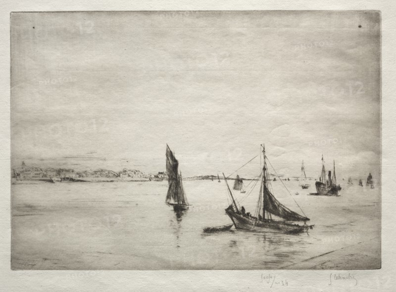 The Roadway of La Rochelle. Creator: Gustave Leheutre (French, 1861-1932).
