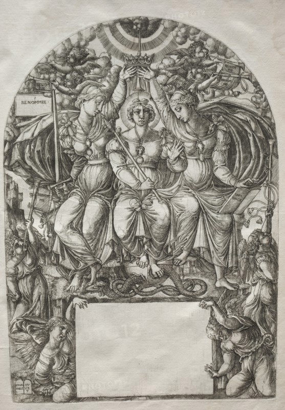 The Royal Majesty, before 1561. Creator: Jean Duvet (French, 1485-1561).