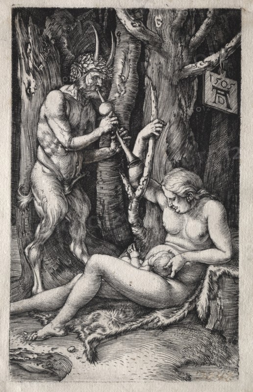 The Satyr Family, 1505. Creator: Albrecht Dürer (German, 1471-1528).