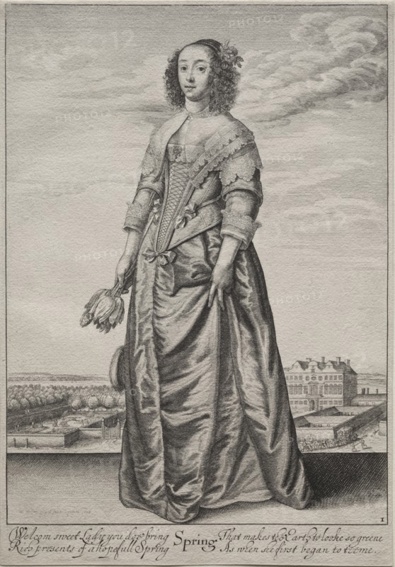 The Seasons: Spring, 1643-1644. Creator: Wenceslaus Hollar (Bohemian, 1607-1677).