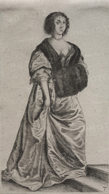 The Several Habits of English Women, from the Nobility to the Country Women?, 1639. Creator: Wenceslaus Hollar (Bohemian, 1607-1677).