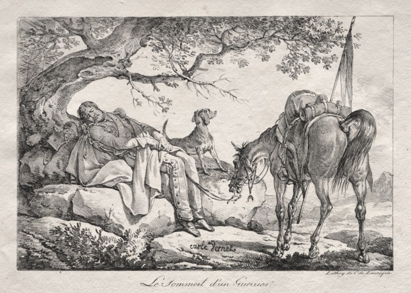 The Sleeping Soldier. Creator: Carle Vernet (French, 1758-1836).
