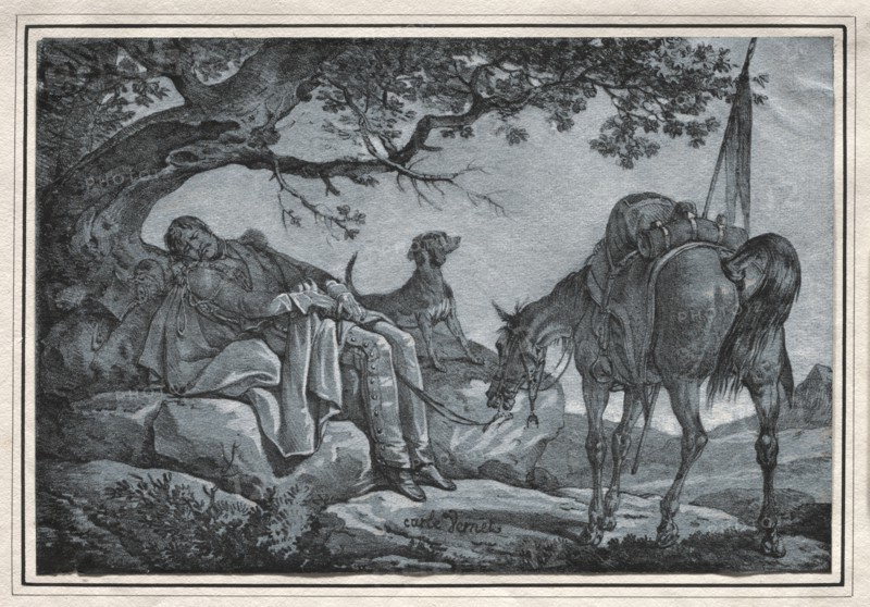 The Sleeping Soldier. Creator: Carle Vernet (French, 1758-1836).
