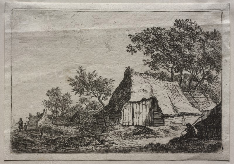 The small Hamlet. Creator: Anthonie Waterloo (Dutch, 1609/10-1690).