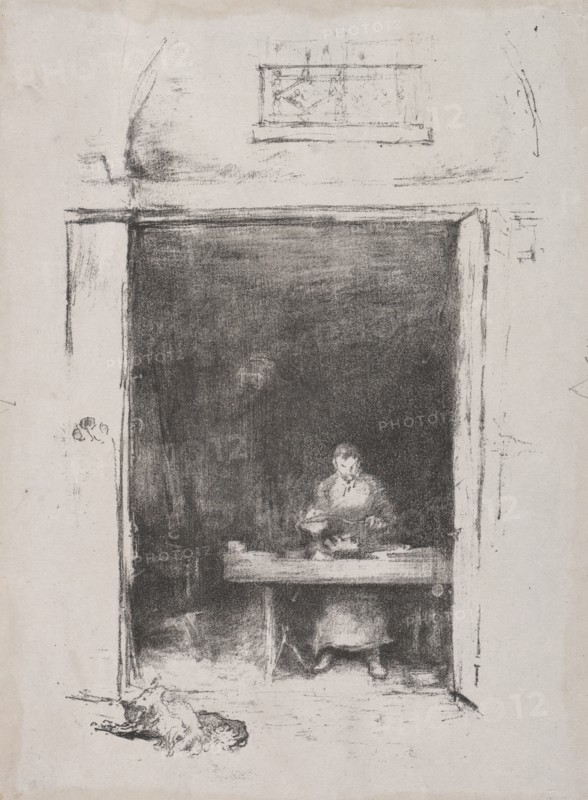 The Smith: Passage du Dragon, 1894. Creator: James McNeill Whistler (American, 1834-1903).