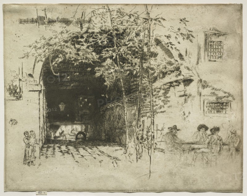 The Traghetto, 1880. Creator: James McNeill Whistler (American, 1834-1903).