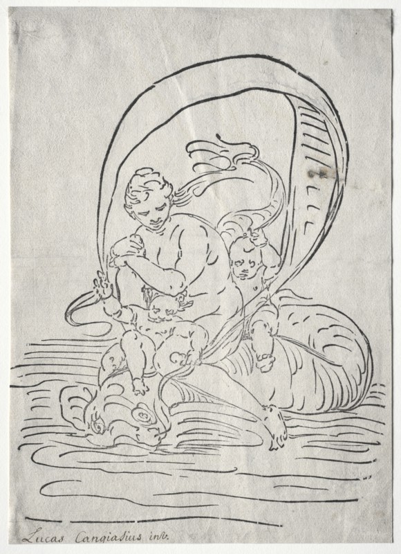 The Triumph of Amphitrite. Creator: Luca Cambiaso (Italian, 1527-1585).