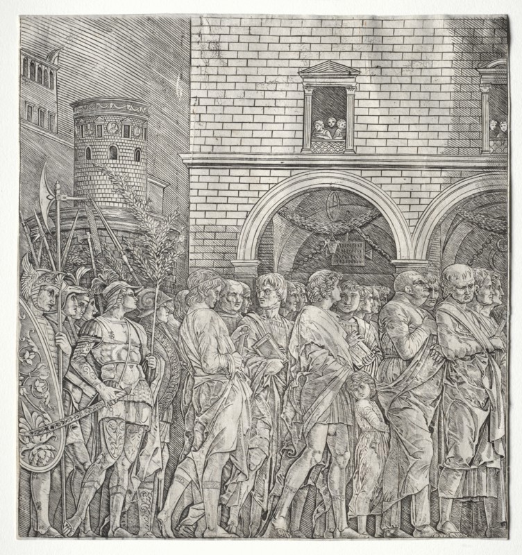 The Triumphs of Caesar: The Senators, 1400s. Creator: Andrea Mantegna (Italian, 1431-1506), school of.