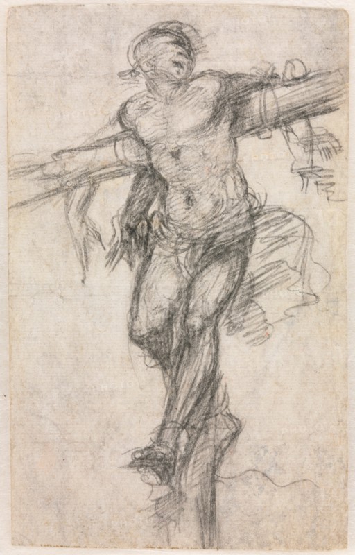 The Unrepentant Thief, c. 1530. Creator: Sodoma (Italian, 1477-1549).