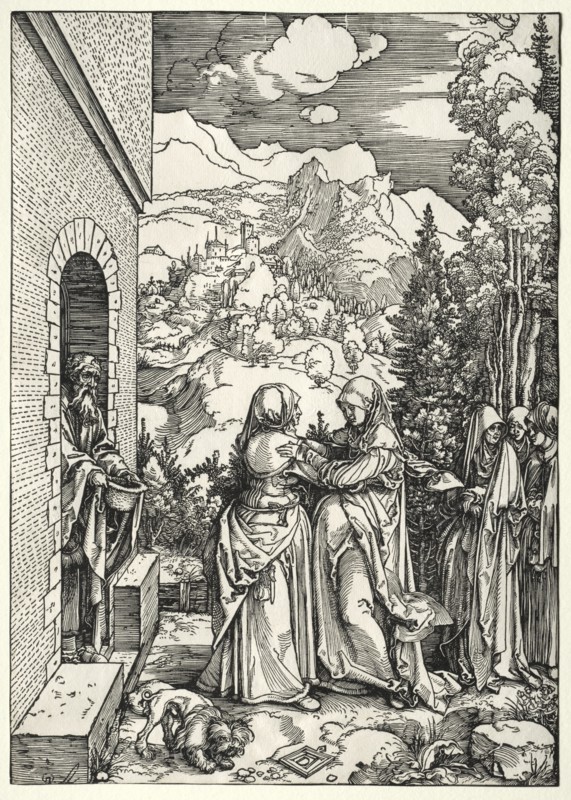 The Visitation, c. 1504. Creator: Albrecht Dürer (German, 1471-1528).