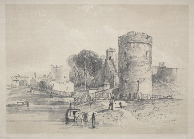 The Water Tower, Chester. Creator: John Skinner Prout (British, 1806-1876).