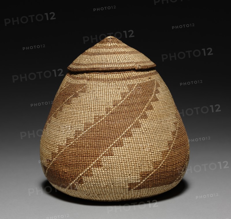 Tobacco Basket, c 1875- 1900. Creator: Unknown.