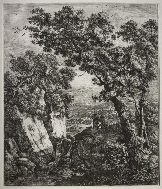 Tobias and the Angel. Creator: Anthonie Waterloo (Dutch, 1609/10-1690).
