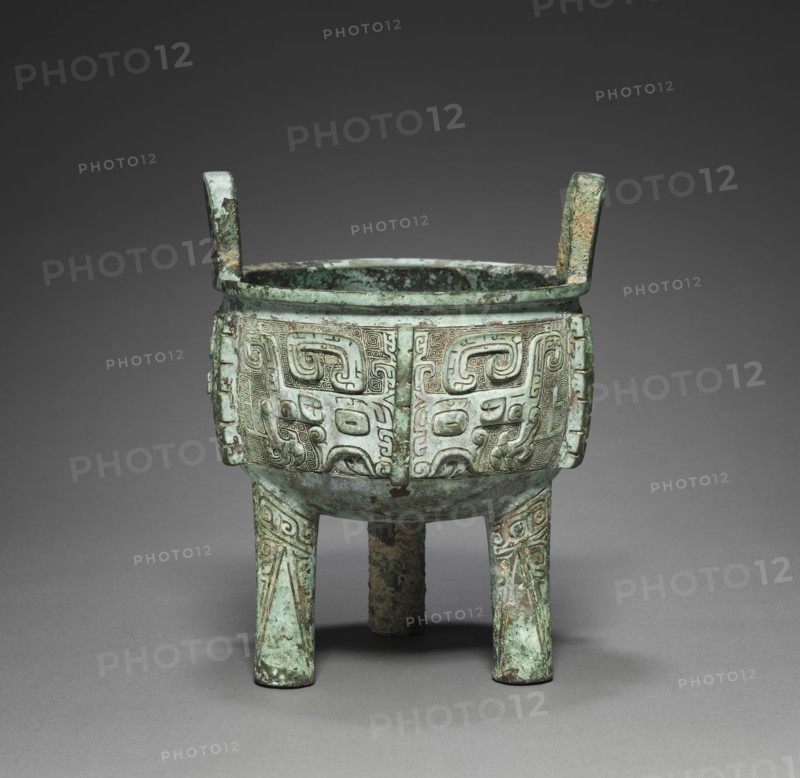 Tripod (Ding), c. 1250-1046 BC. Creator: Unknown.