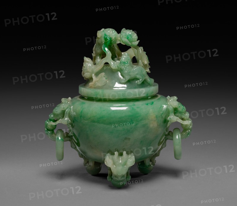 Tripod Vase: Ting, 1644-1911. Creator: Unknown.