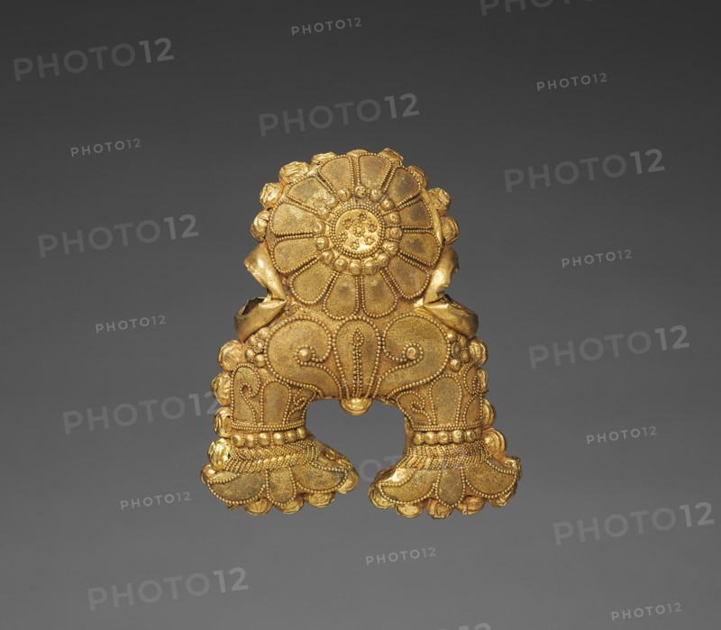 Triratna Pendant, 185-72 BC. Creator: Unknown.