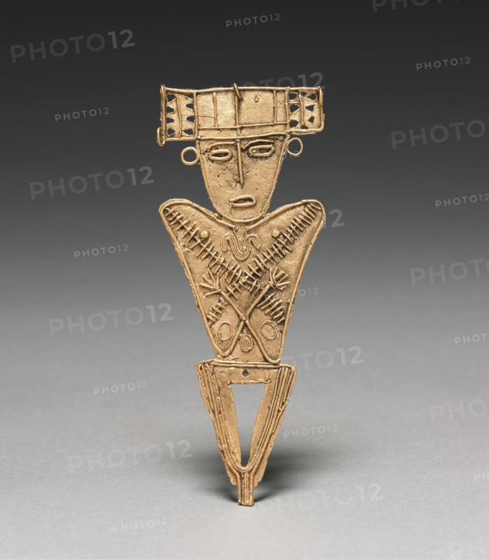 Tunjos (Votive Offering Figurine), c. 900-1550. Creator: Unknown.