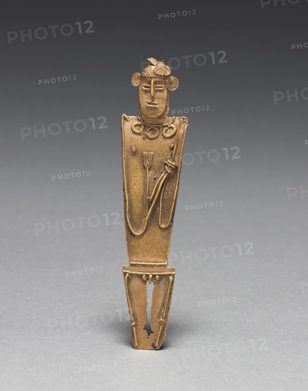 Tunjos (Votive Offering Figurine), c. 900-1550. Creator: Unknown.