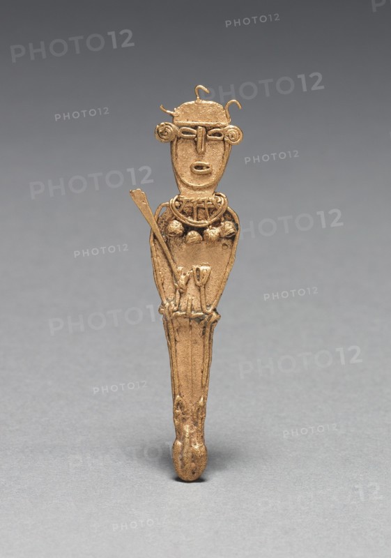 Tunjos (Votive Offering Figurine), c. 900-1550. Creator: Unknown.