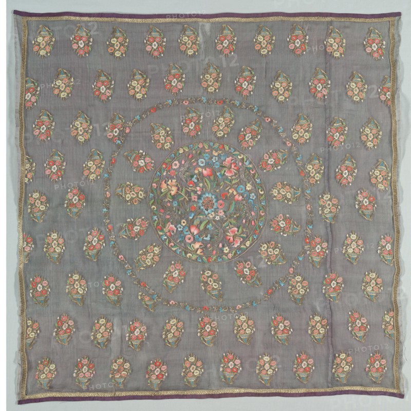 Turban cover, 1700s-early 1800s. Creator: Unknown.