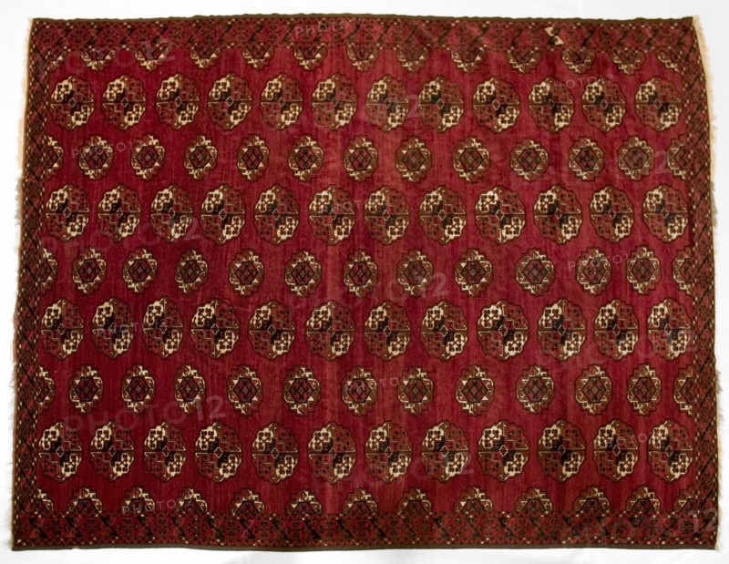 Turkmen Main Carpet , 1870s. Creator: Unknown.