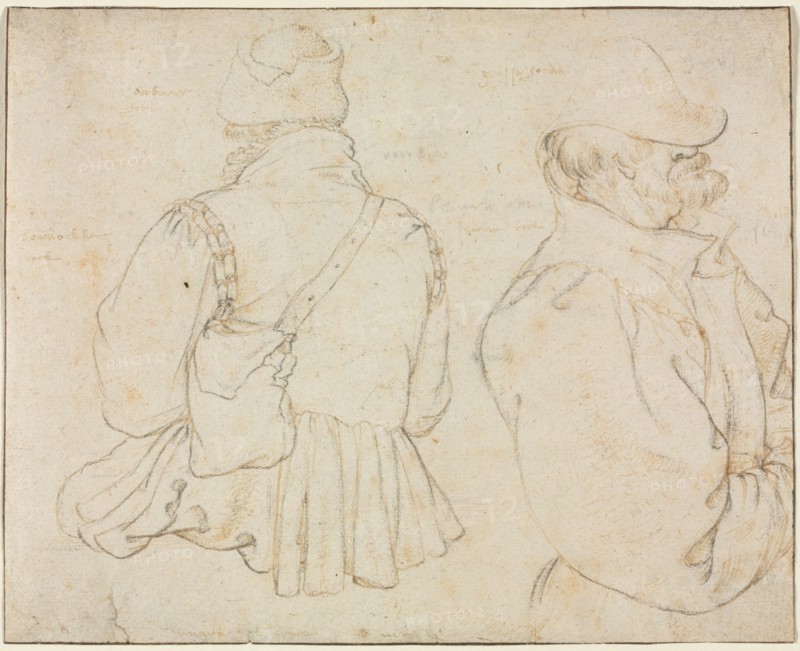 Two Bohemian Peasants in Half-Length, c. 1605-1610. Creator: Roelant Savery (Flemish, 1576-1639).