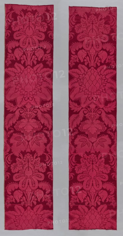 Two Large Damask Cloths, 1600s. Creator: Unknown.