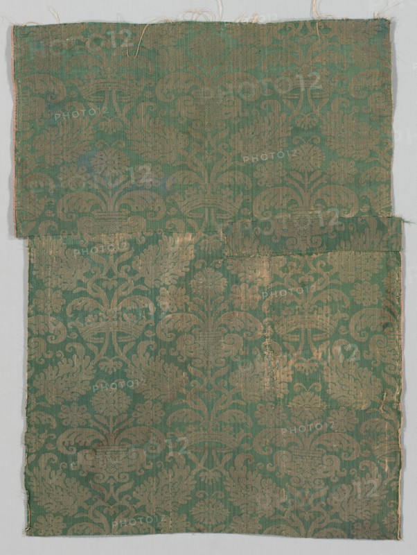 Two Lengths of Textile, 1500s. Creator: Unknown.