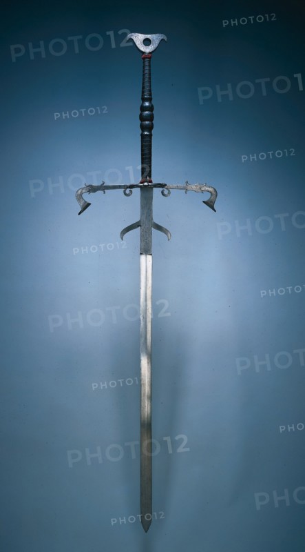 Two-Handed Sword of the State Guard of Julius of Brunswick-Lunüneburg, 1574. Creator: Unknown.