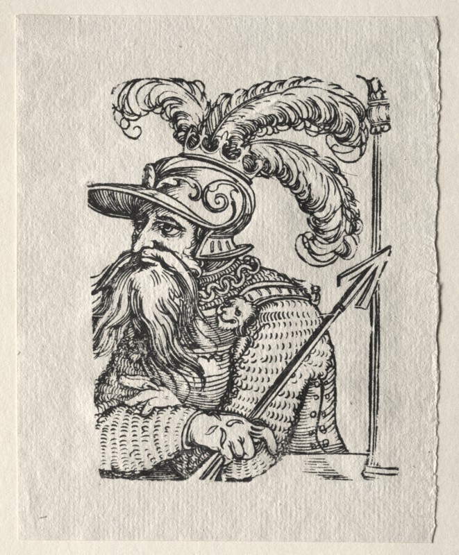 Tyrants of the Old Testament: Ahab. Creator: Georg Pencz (German, c. 1500-1550).