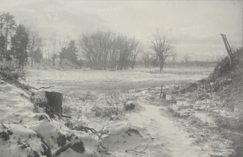 Untitled (Winter Landscape), c. 1900. Creator: William B. Post (American, 1857-1925).